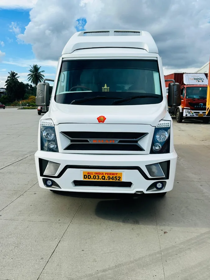 16 seater luxury Force Urbania 16-seater Bangalore — exterior view